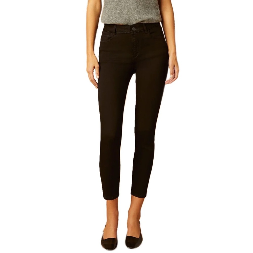 DL1961 Navy jeans Sz 31 Instasculpt Crop Smart Denim Cropped Stretch Flattering